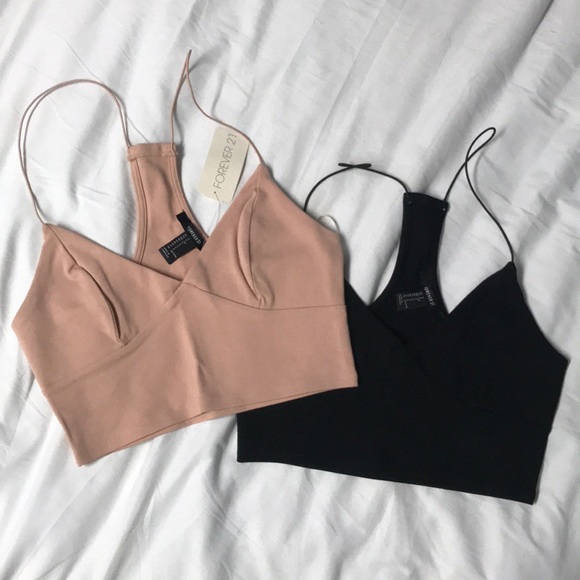 2/$40 🌺 2 Cropped Tanks - Size S - Picture 1 of 3